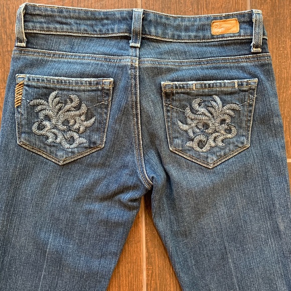 Paige Laurel Canyon Slim Bootcut Pocket Embroidery - Picture 2 of 8